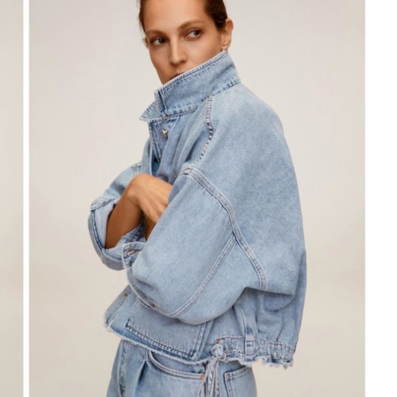 mango jeans jacket